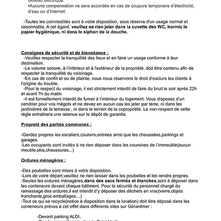Apartmán Au Bord Du *